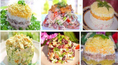 Пятнадцать невероятно вкусных салатиков для праздничного стола