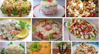 Топ-10 самых интересных и вкусных салатов